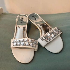 Dressy slides. Size 9.5